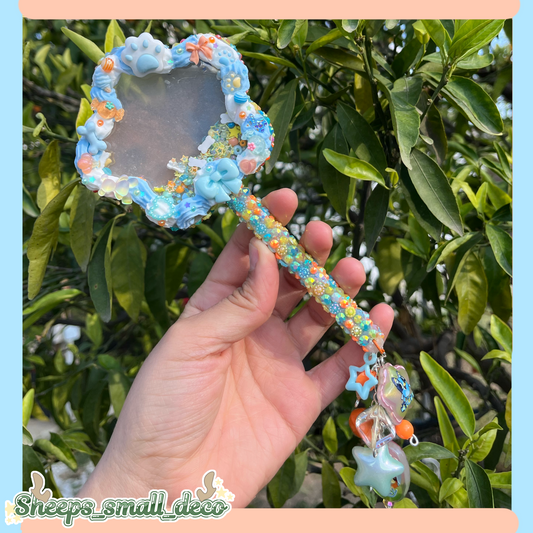 Orange and blue wand ￼