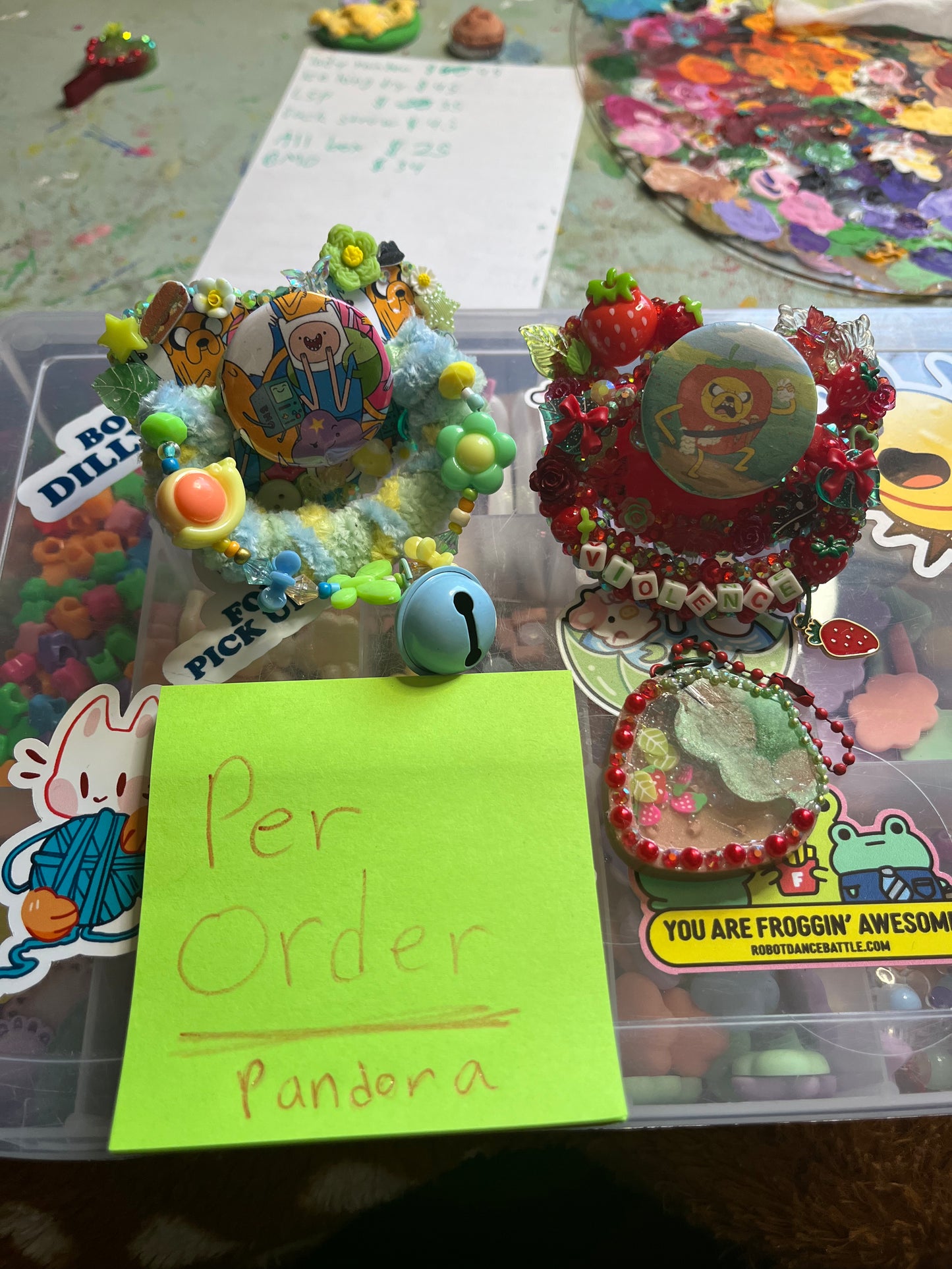 Per order for ( pandora