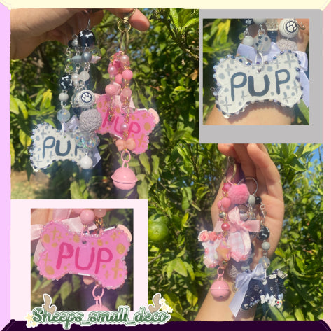 puppy key chains